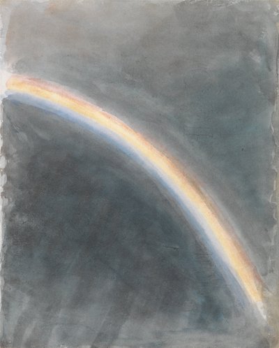 Estudio del cielo con arco iris de John Constable